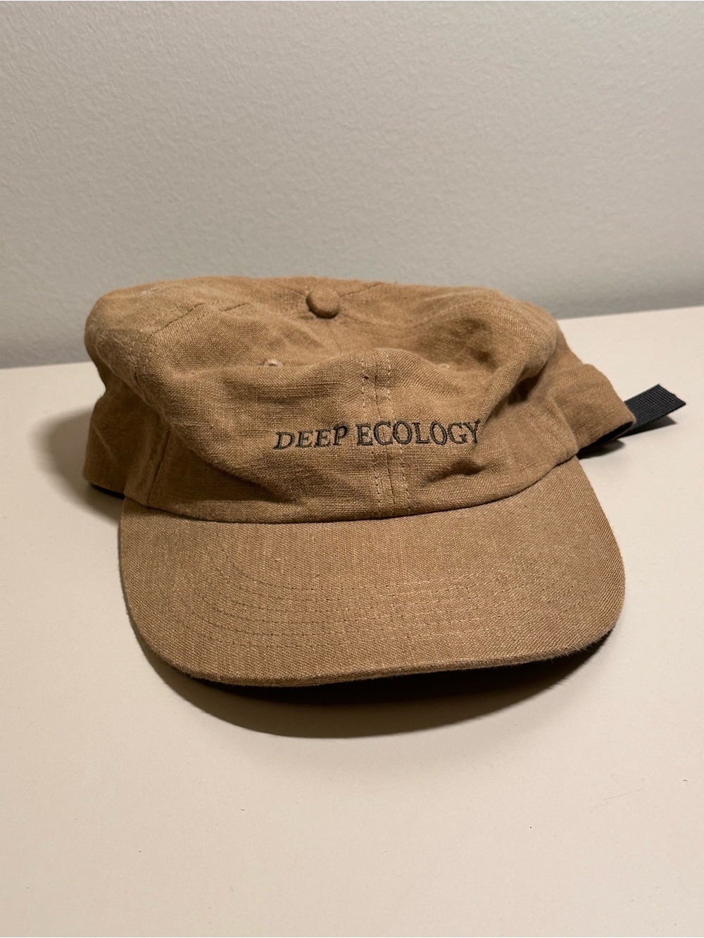 Studio A-OK ‘Deep Ecology’ Brown Canvas Cap